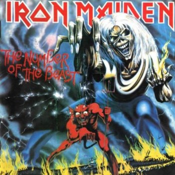 RockmusicRaider Review - Iron Maiden - Number of the Beast - Album Cover