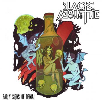 RockmusicRaider Newsflash - Black Absinthe - Early Signs of Denial - Album Cover