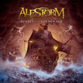 RockmusicRaider Review - Alestorm - Sunset on the Golden Age - Album Cover