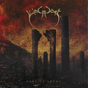 RockmusicRaider Review - King Goat - Debt of Aeons - Album Cover