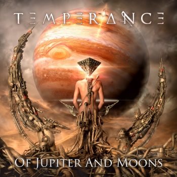 RockmusicRaider Review - Temperance - Of Jupiter and Moons - Album Cover