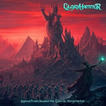 RockmusicRaider - Gloryhammer - Legends From Beyond the Galactic Terrorvortex - Album Cover