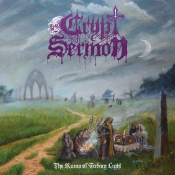 RockmusicRaider - Crypt Sermon - The Ruins of Fading Light - Album Cover