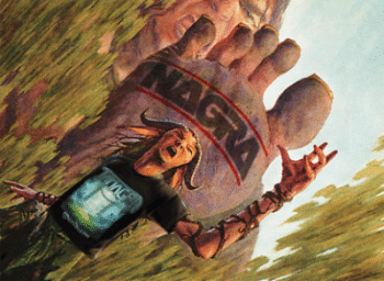 RockmusicRaider - Tanagra stepped on by Nagra's foot.