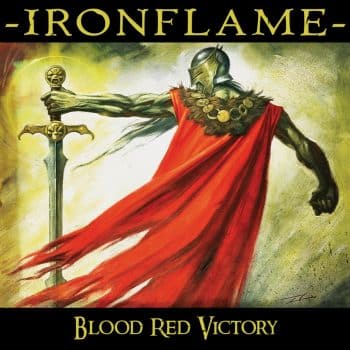 RockmusicRaider - Ironflame - Blood Red Victory - Album Cover