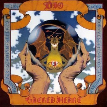 RockmusicRaider - Dio - Sacred Heart - Album Cover