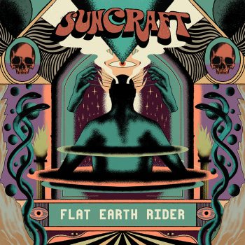 RockmusicRaider - Suncraft - Flat Earth Rider - Album Cover