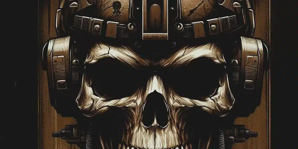 RMR's 2024 Top 10 Records - Skull with earphones