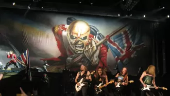Iron Maiden in concert - Paris